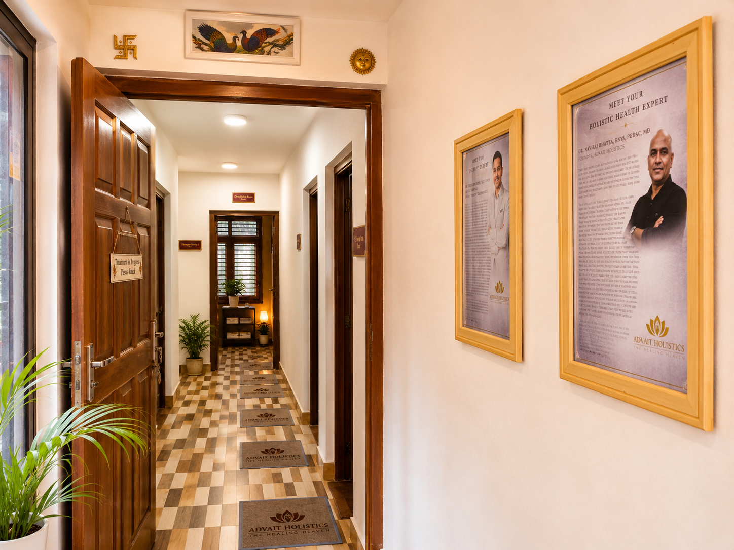 Welcoming Entrance